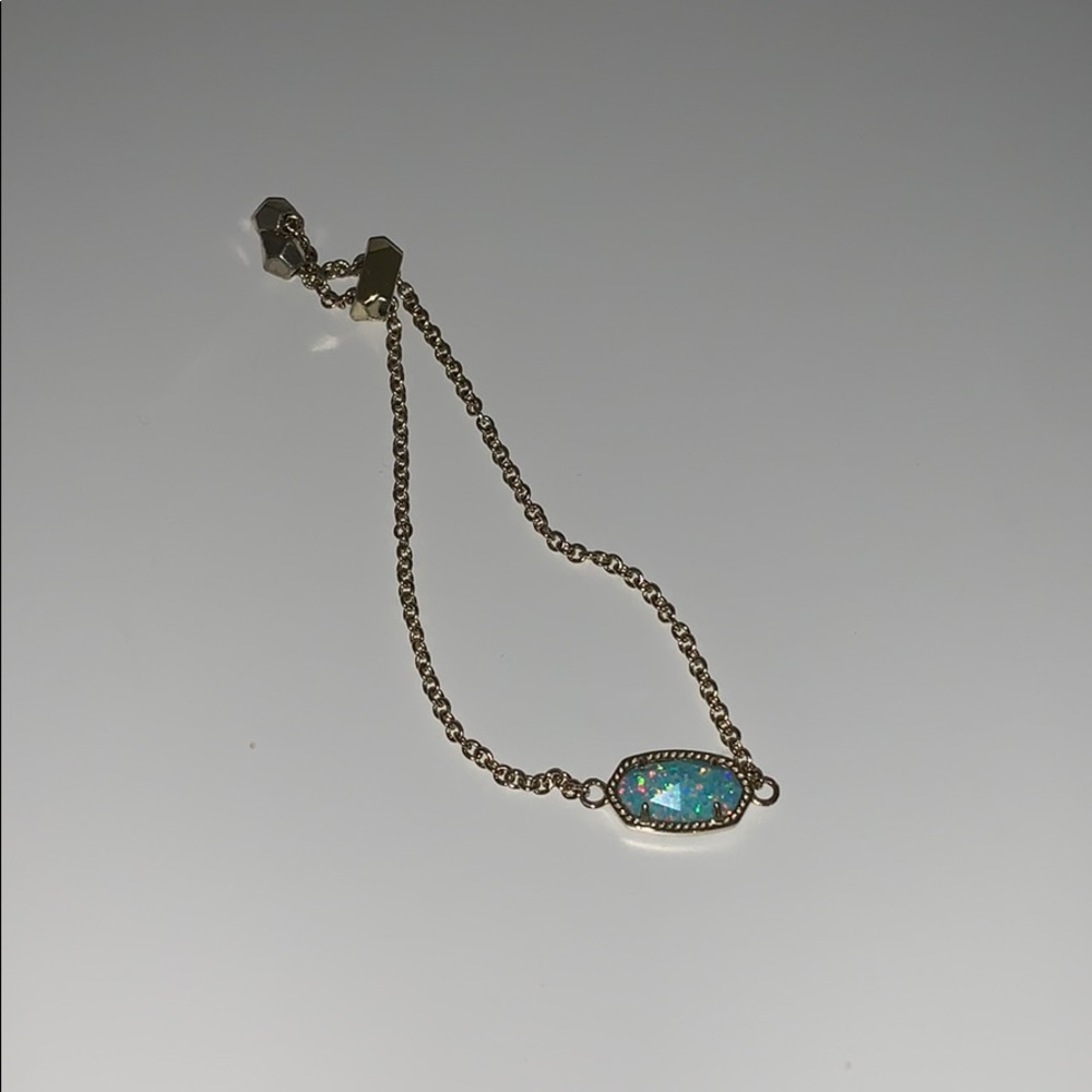 Blue & gold Kendra Scott necklace